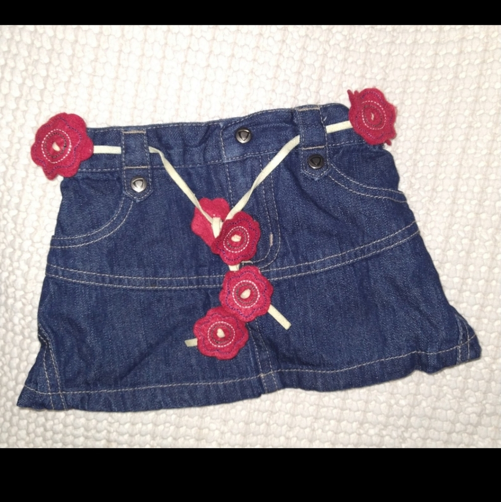 Liz Claiborne Blue Denim Skirt